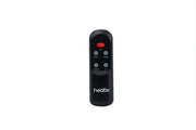 Handige afstandsbediening voor de Zwarte hangende Heatix terrasverwarmer of heater met 1500 Watt