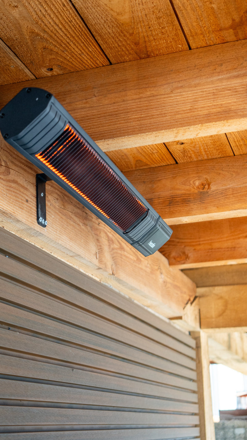 Slimme Wandmodel Heater 2500W | Heatix Terrasverwarmer