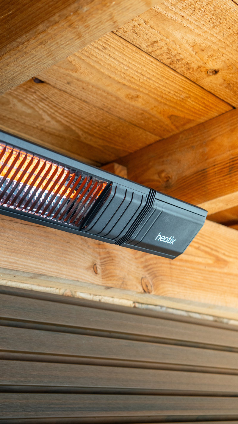 Slimme Wandmodel Heater 2500W | Heatix Terrasverwarmer