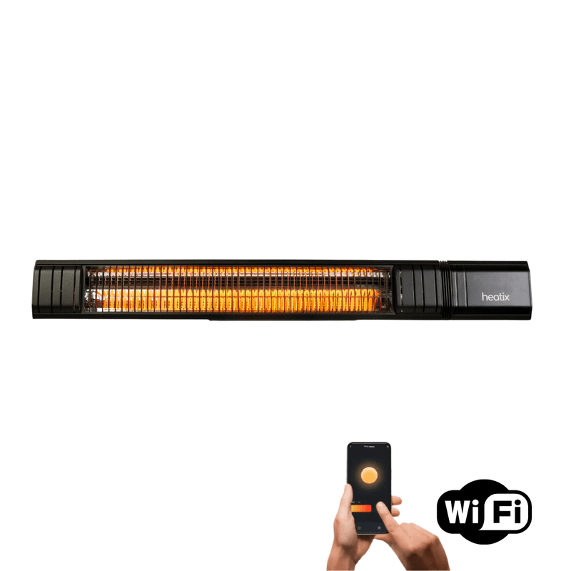 Slimme Wandmodel Heater 2500W | Heatix Terrasverwarmer