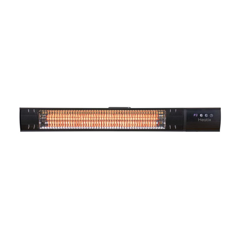 Wandmodel dark Heater 1500W  | Heatix Terrasverwarmer