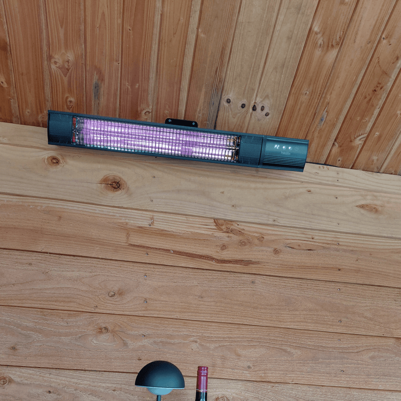 Carbon Rose Gold Heater 1500W – Wall Mounted Patio Heater
