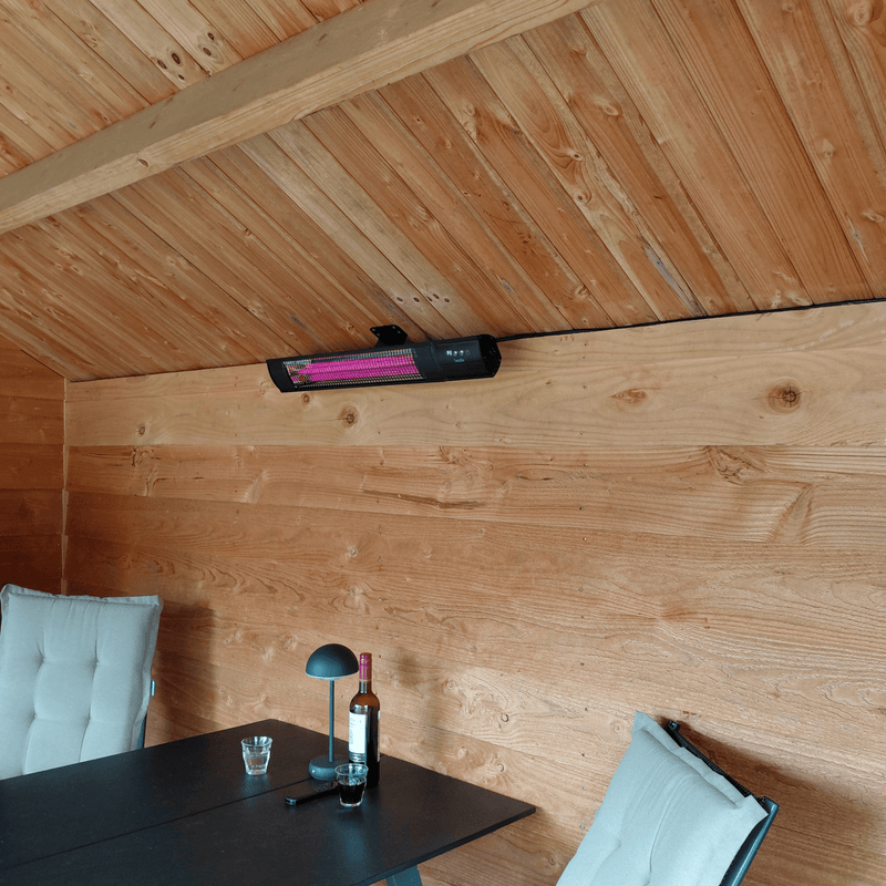 Carbon Rose Gold Heater 1500W – Wall Mounted Patio Heater