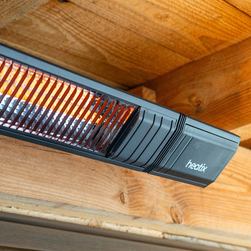 Heatix Smart Carbon Fiber Heater 2500W – Wandmodel Terrasverwarmer